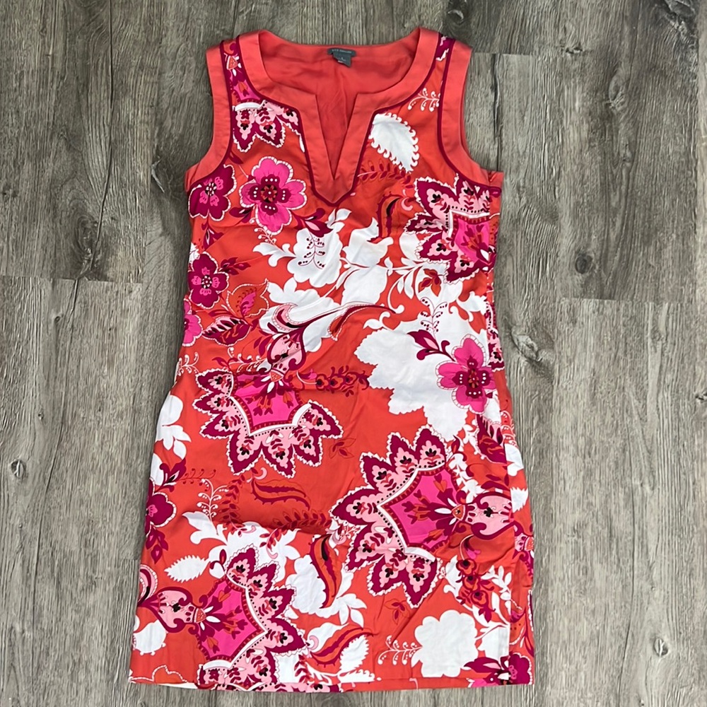 Ann Taylor Floral Paisley Dress